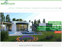 Tablet Screenshot of maison-autonhome.fr